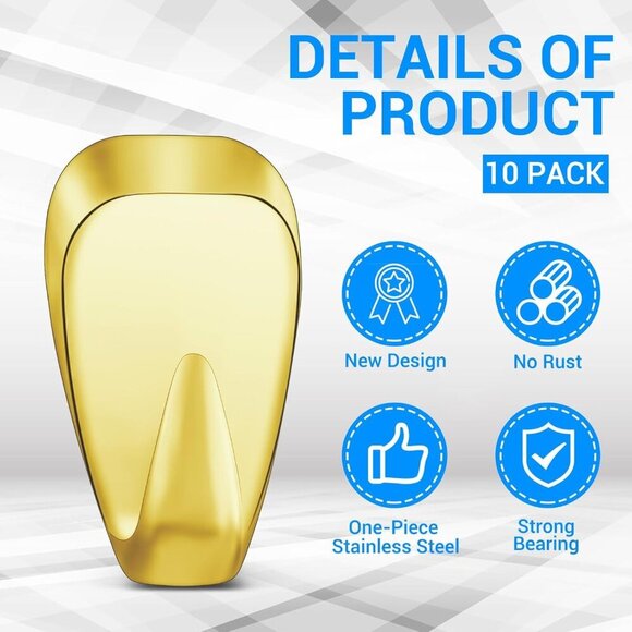 Cubicle Hooks Fabric Panel Wall Hooks Cubicle Clips Picture Hangers for 40 Lbs O - Picture 4 of 8